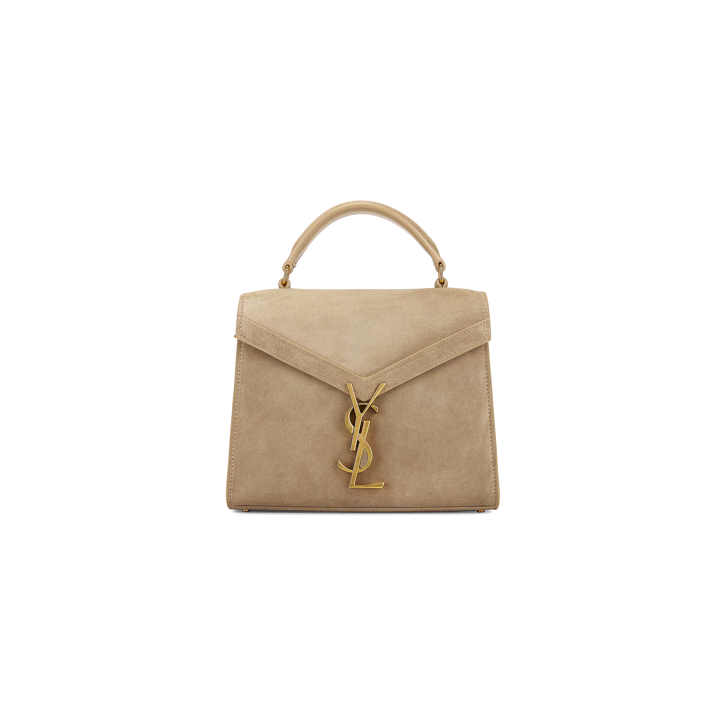 YSL CASSANDRE MATELASSÉ FLAP POUCH IN SUEDE 6239301U80W2638 (20*16*7.5cm)